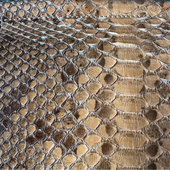 Authentic Chloe medium “Faye” Python Handbag - Picture 5 of 12